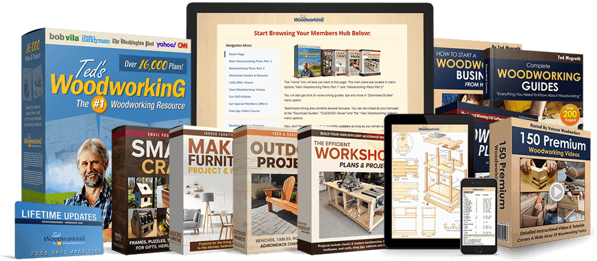 Teds Woodworking official site
